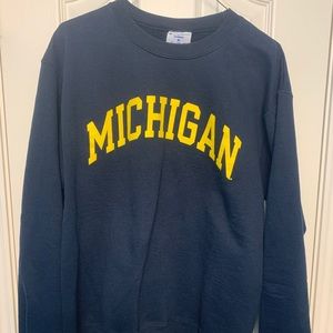 michigan campion crew neck